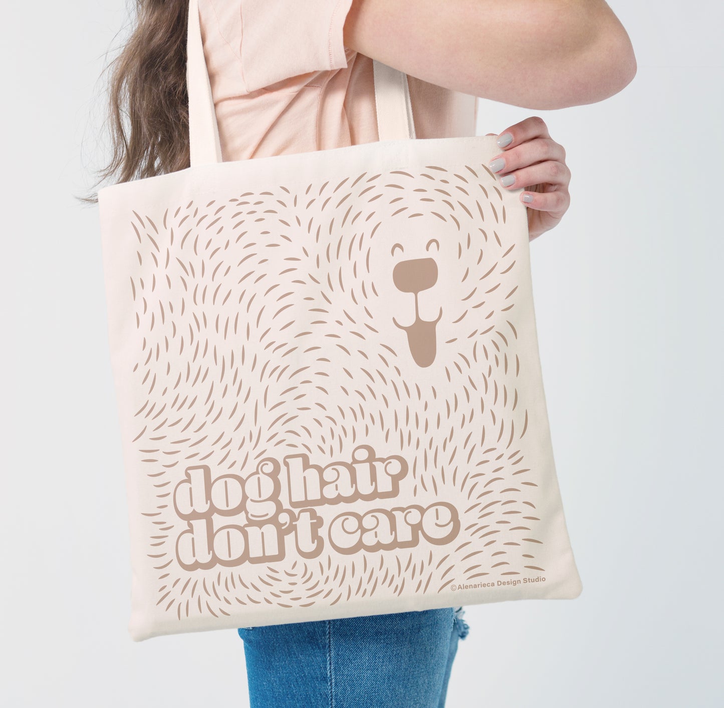 Dog Hair, Don't Care – Canvas Tote Bag