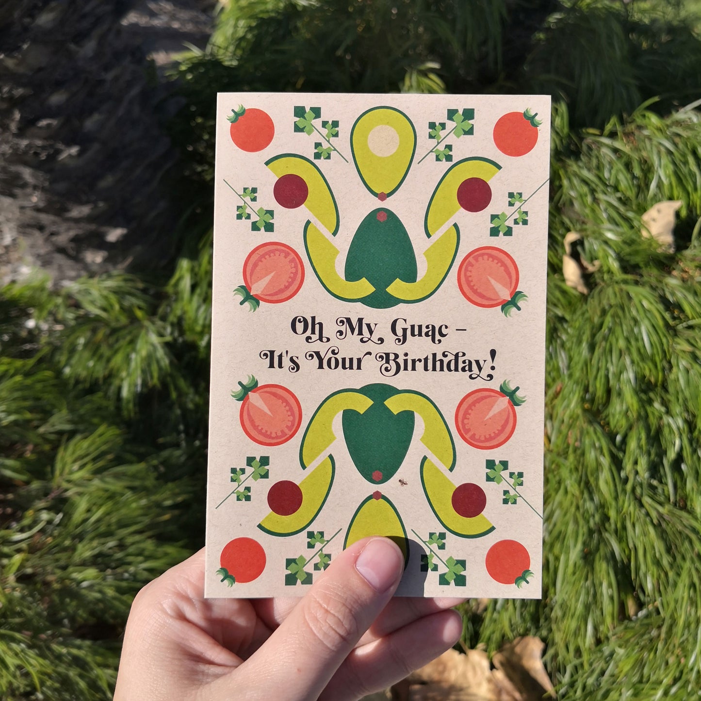 Oh My Guac – Birthday Card