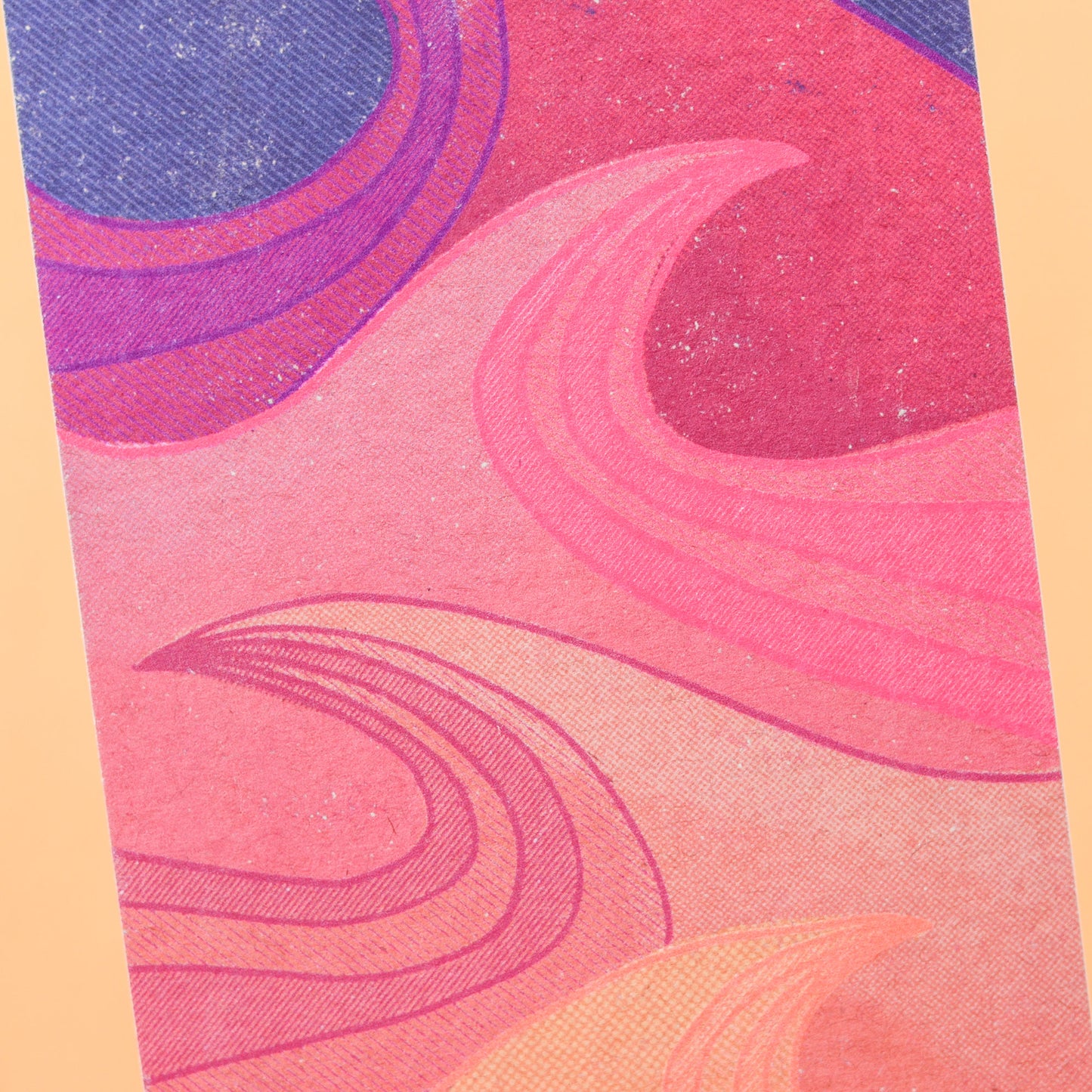 Miss You Card - Waves