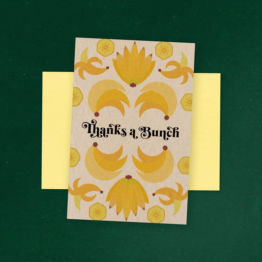 Thanks a Bunch – Thank You Card