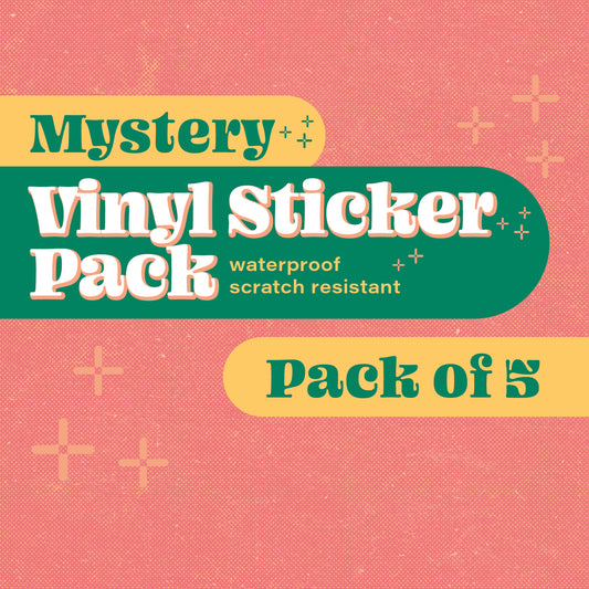 Vinyl Stickers Mystery Bag (5 Stickers)