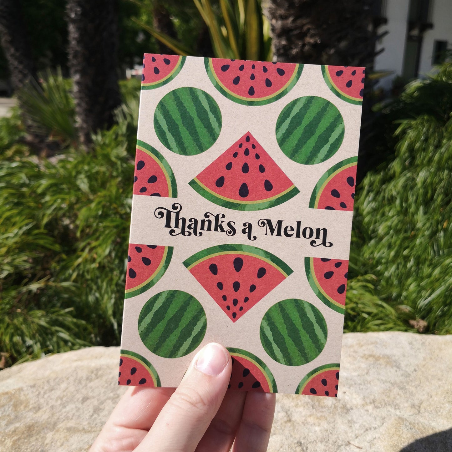 Thanks a Melon – Thank You Card