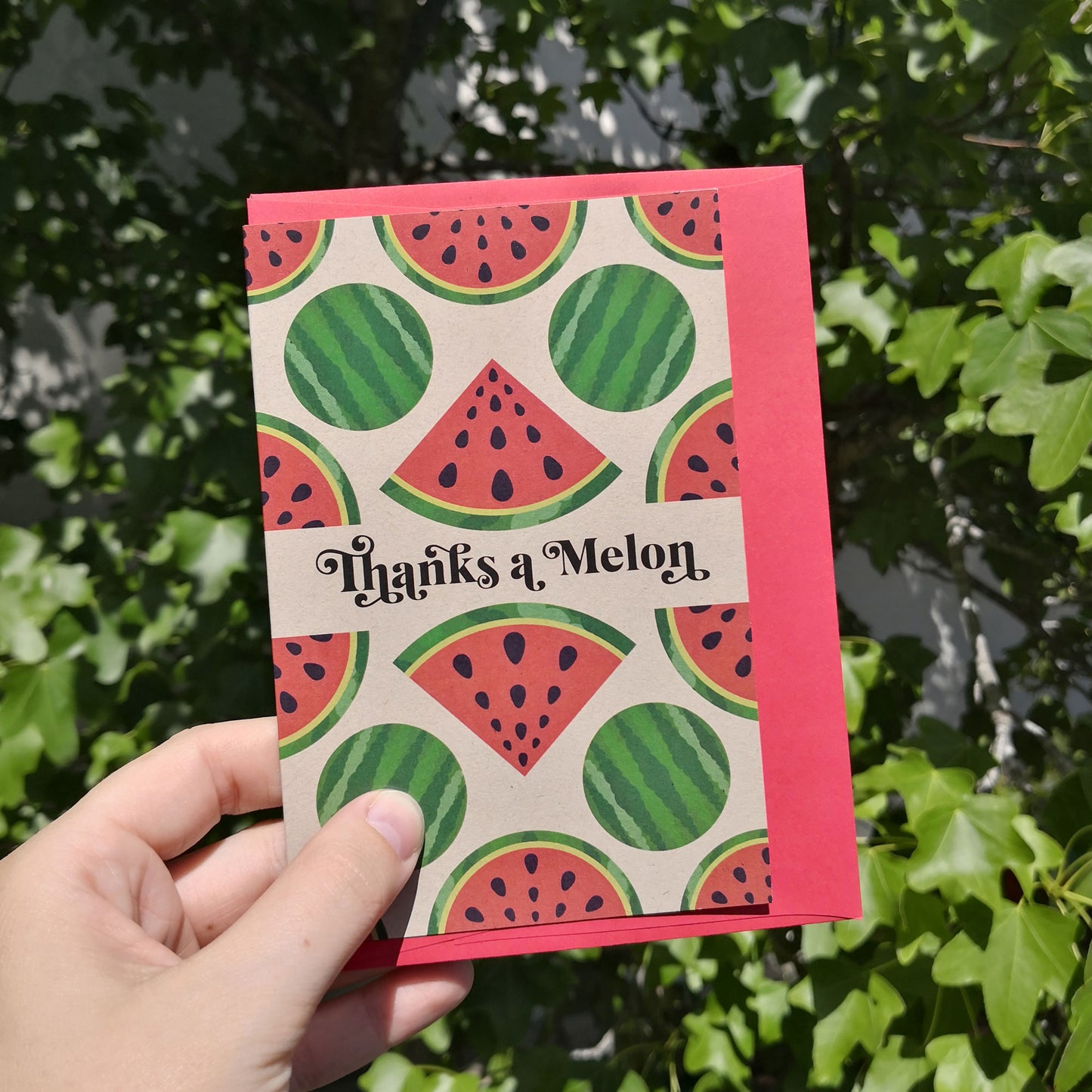 Thanks a Melon – Thank You Card