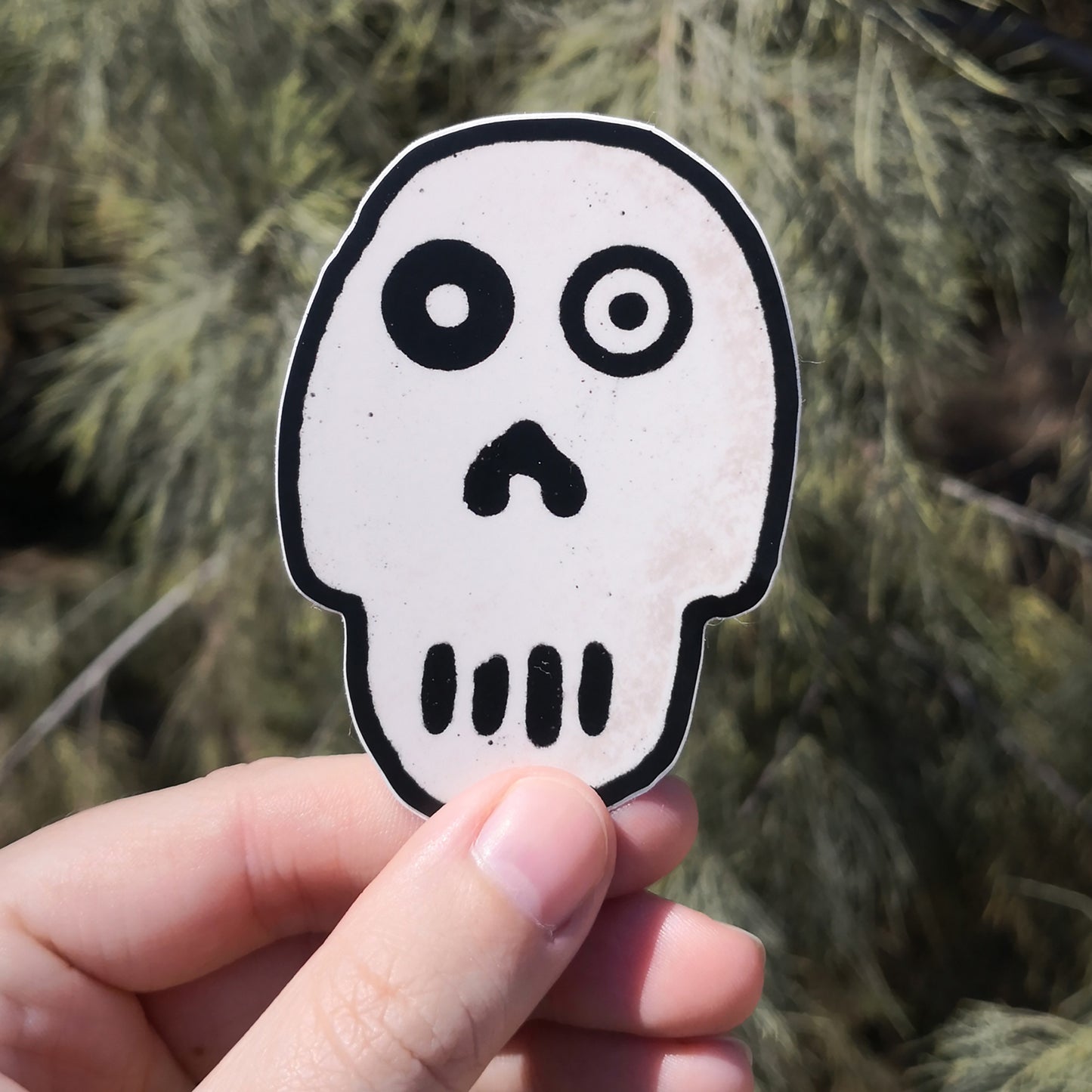 Skull Bone Sticker