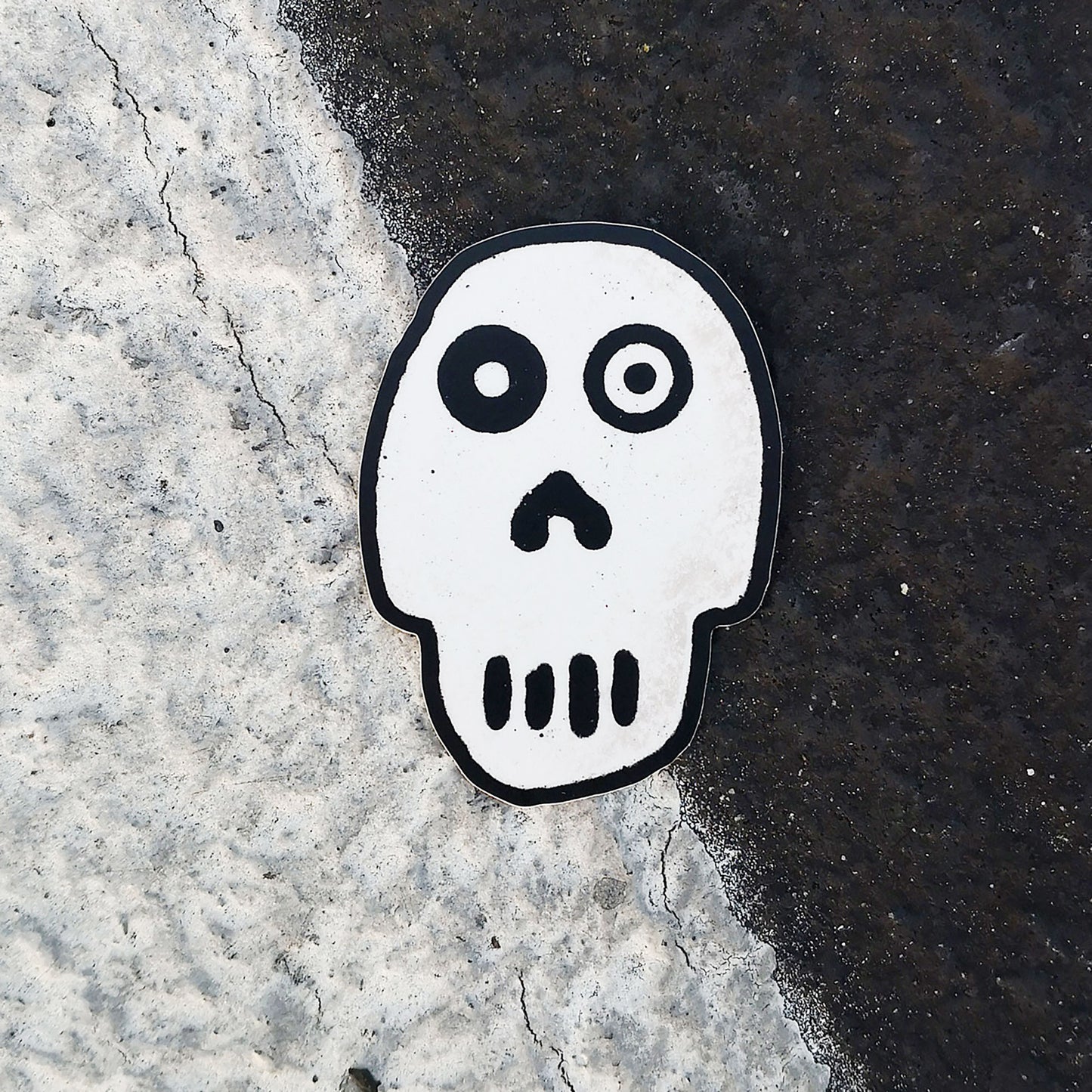 Skull Bone Sticker